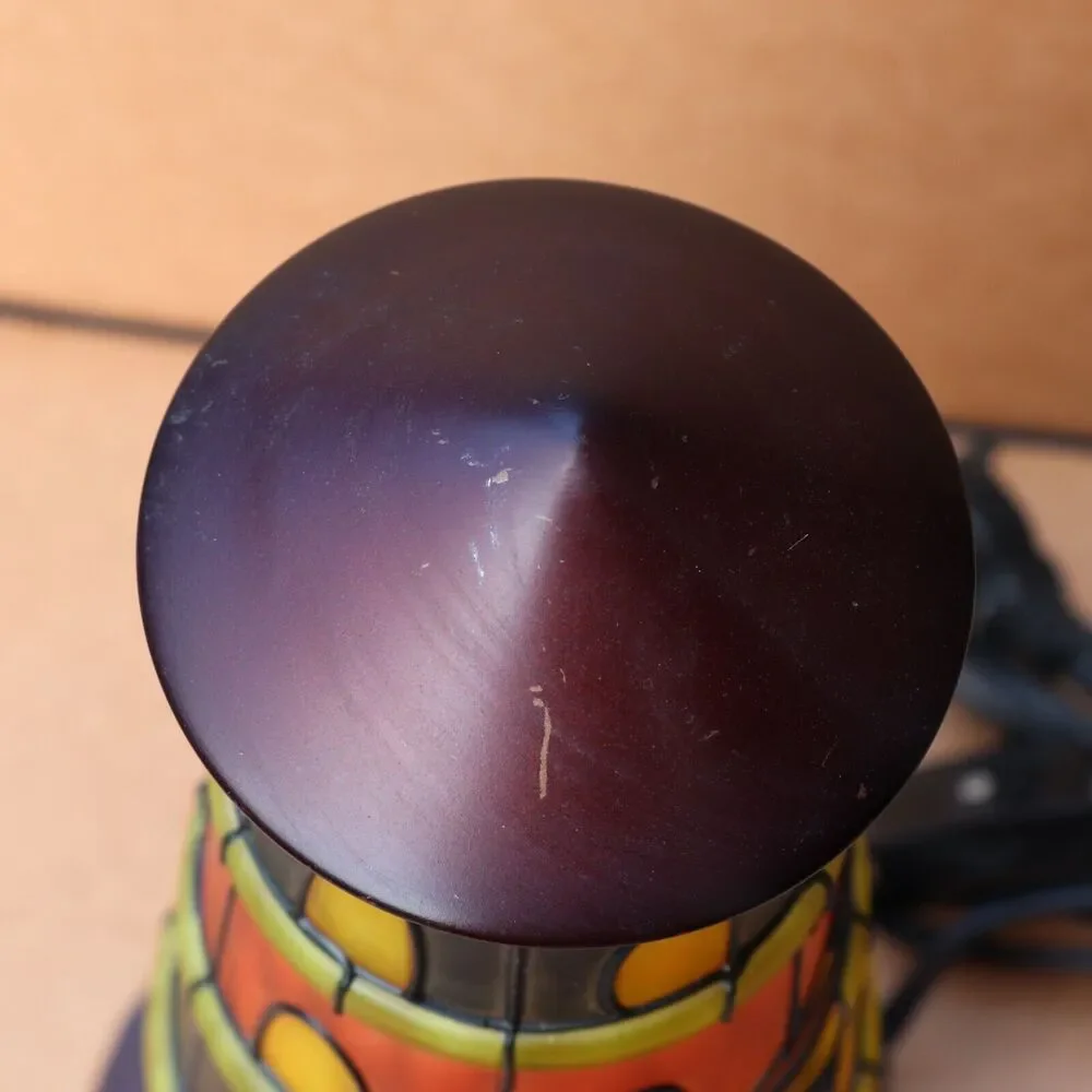 Stained Glass Lighthouse Lamp 11